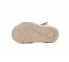 Sandałki skórzane D.D.STEP G075-61516B CREAM na rzepy